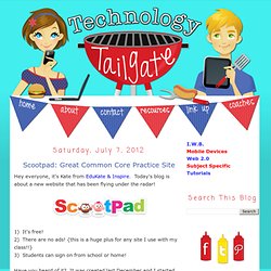 Scootpad: Great Common Core Practice Site