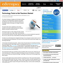 Technology Tools to Get Teachers Started