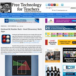Geoboard & Number Rack - Good Elementary Math Apps