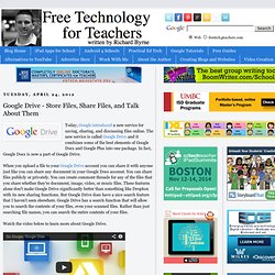 Google Drive - Store Files, Share Files, and Talk About Them