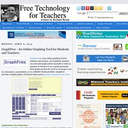 GraphFree - An Online Graphing Tool for Students and Teachers