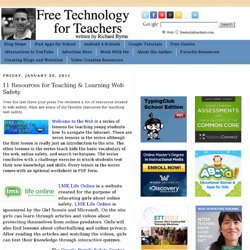 11 Resources for Teaching & Learning Web Safety