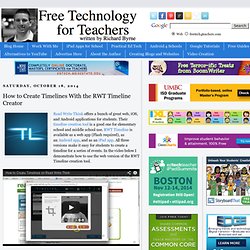 How to Create Timelines With the RWT Timeline Creator