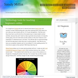 Technology tools for teaching beginners online