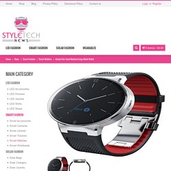 Alcatel One Touch Medium/Large Black Watch