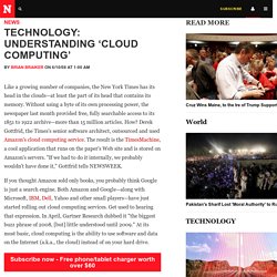 Technology: Understanding ‘Cloud Computing’