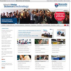 Home - Marine Science and Technology - University of Newcastle