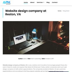 Inspiring web design company in the US