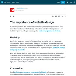 The importance of website design : techpullers2 — LiveJournal