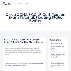 Cisco CCNA Certification