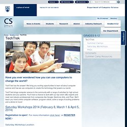 Computer Science at UBC
