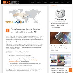 TechWomen and Silicon Cape to host networking event in CT