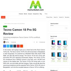 Tecno Camon 18 Pro 5G Review