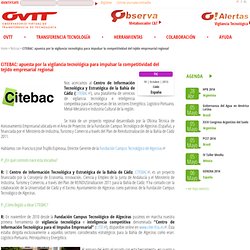 CITEBAC: apuesta por la vigilancia tecnológica para impulsar la competitividad del tejido empresarial regional