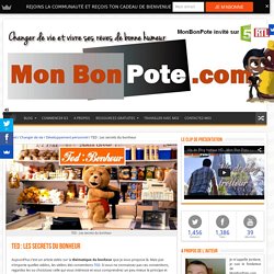 TED : Les secrets du bonheur - Mon Bon Pote