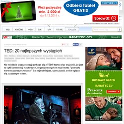 TED: 20 najlepszych wystąpień - Pejcz