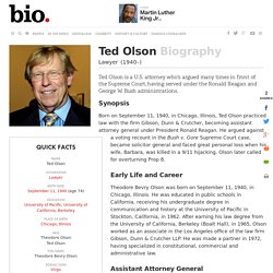 Ted Olson - Biography - Lawyer - Biography.com