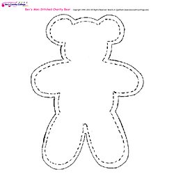 2 Piece Teddy Bear Pattern