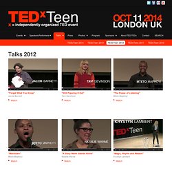 TEDxTeen 2012