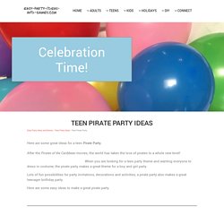Teen Pirate Party