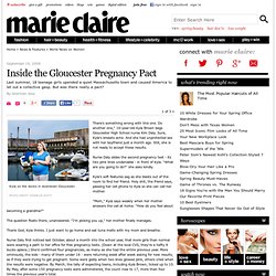 Teenage Pregnancy - Gloucester Pregnancy Pact