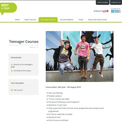 Teenager Courses