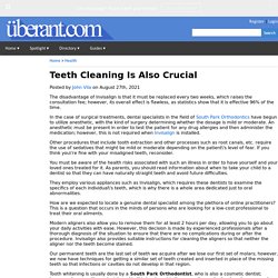 Teeth Cleaning Is Also Crucial