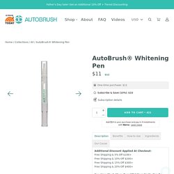 Best Teeth Whitening Pen, On The Go Whitening Pen