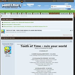 Teeth Of Time - Ruin your world (v1.0 Graywing)
