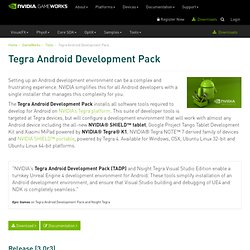 Tegra Android Development Pack