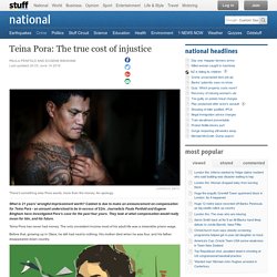 Teina Pora: The true cost of injustice