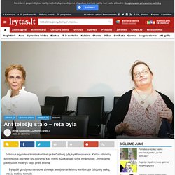 Ant teisėjų stalo – reta byla
