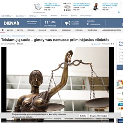 Teisiamųjų suole – gimdymus namuose priiminėjusios vilnietės