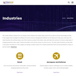 TEKROI: Best Industry Innovations - TEKROI