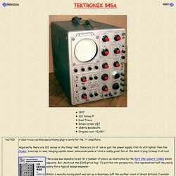 TEKTRONIX 545A Oscilloscope