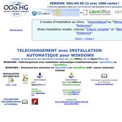 Téléchargement Extension OOo.HG