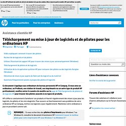Obtention de logiciels et de pilotes Ordinateur de bureau Compaq Presario S5090FR - Assistance Technique HP (France - Français)