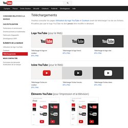 Logo et Icônes YouTube