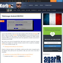 Télécharger Android X86 RC2