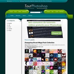 PHOTOSHOP CS4/CS3 - Télécharger Photoshop Brush Mega Pack Collection pour Photoshop