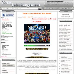 Emulateur NeoGeo 200 Roms French
