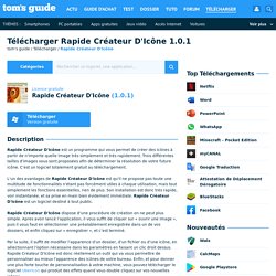 Télécharger Rapide Créateur D'Icône 1.0.1 gratuitement pour Windows