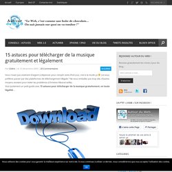 15 astuces pour télécharger de la musique gratuite légalement