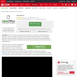 Télécharger LibreOffice (gratuit)