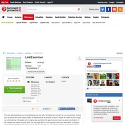 Télécharger LinkExaminer (gratuit)