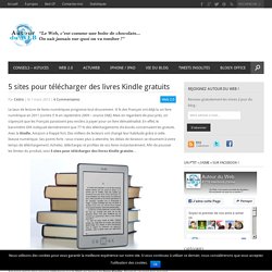 5 sites pour télécharger des livres Kindle gratuits