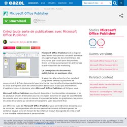 Microsoft Office Publisher gratuit - Windows - Eazel