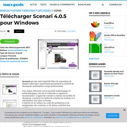 Télécharger Scenari 4.0.5 (Gratuit) pour Windows