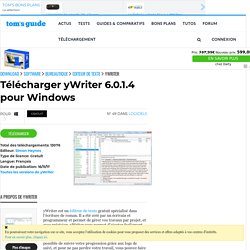 Télécharger yWriter 5.2.0.5