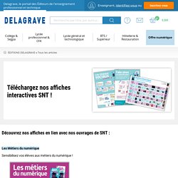 Téléchargez nos affiches interactives SNT !